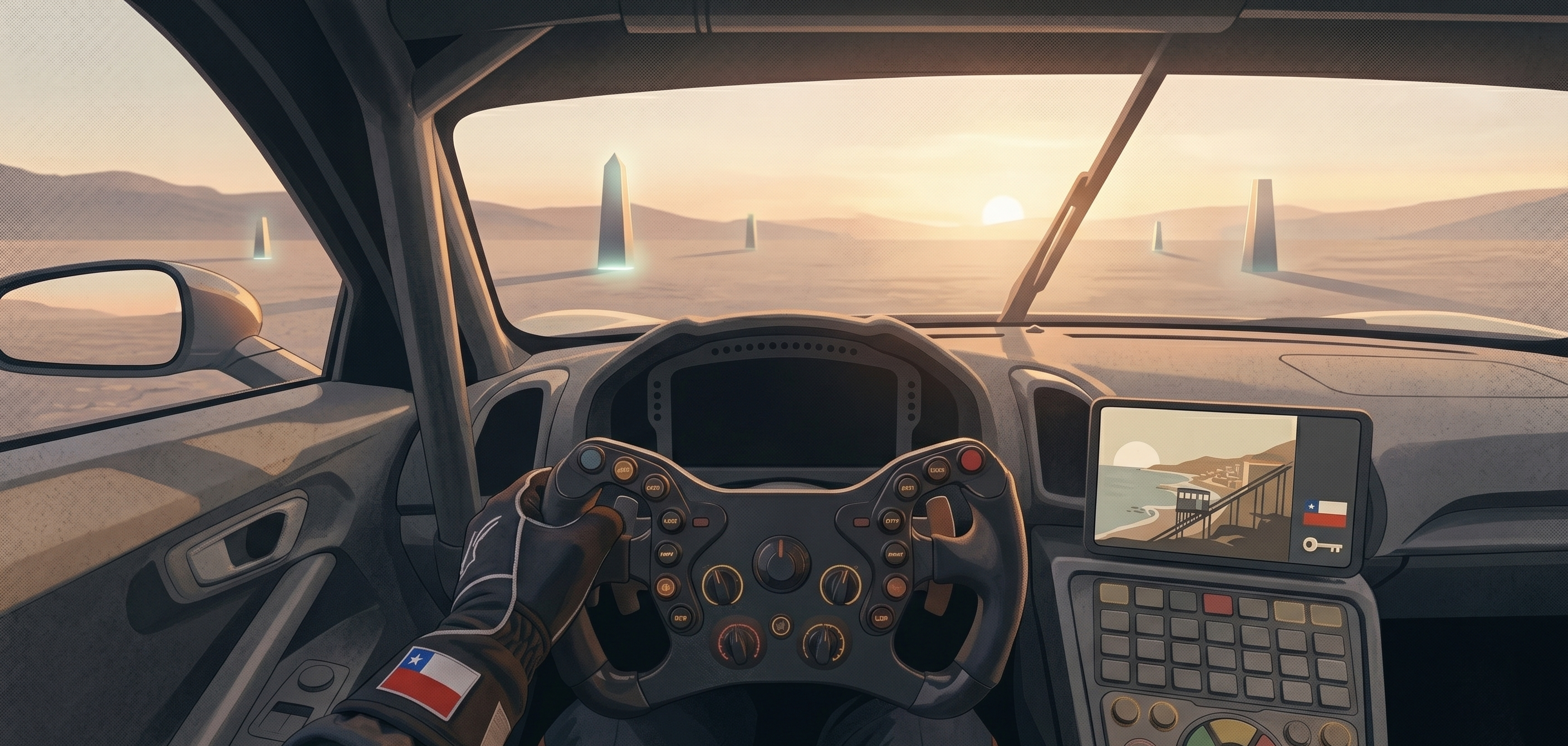 Editorial indie game artwork