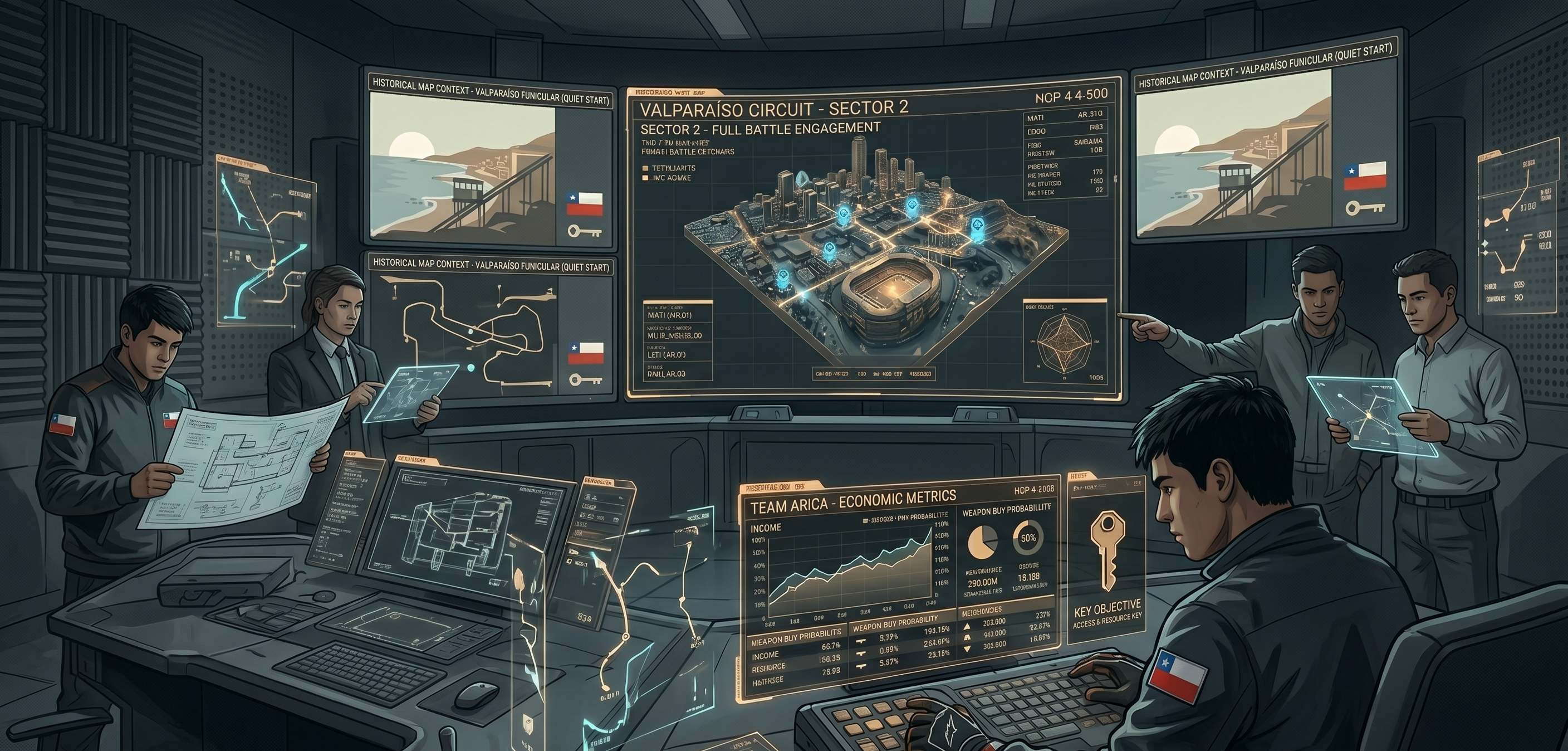 Graphite tactical multiplayer artwork