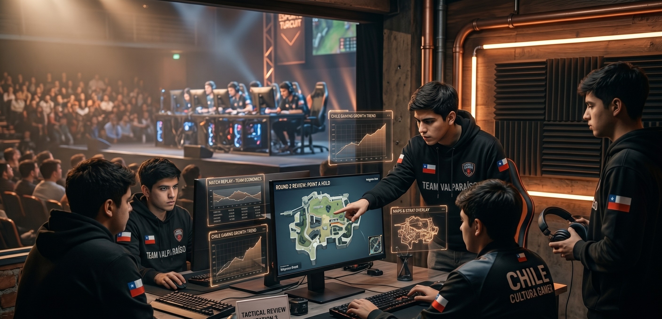 Feature artwork for Chile esports coverage